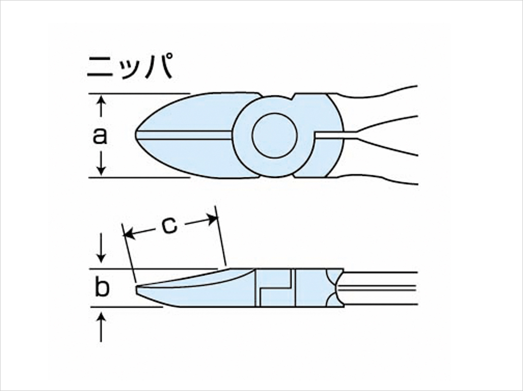 203 強力鋼線ニッパ