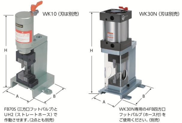 WK型 電線カッタ